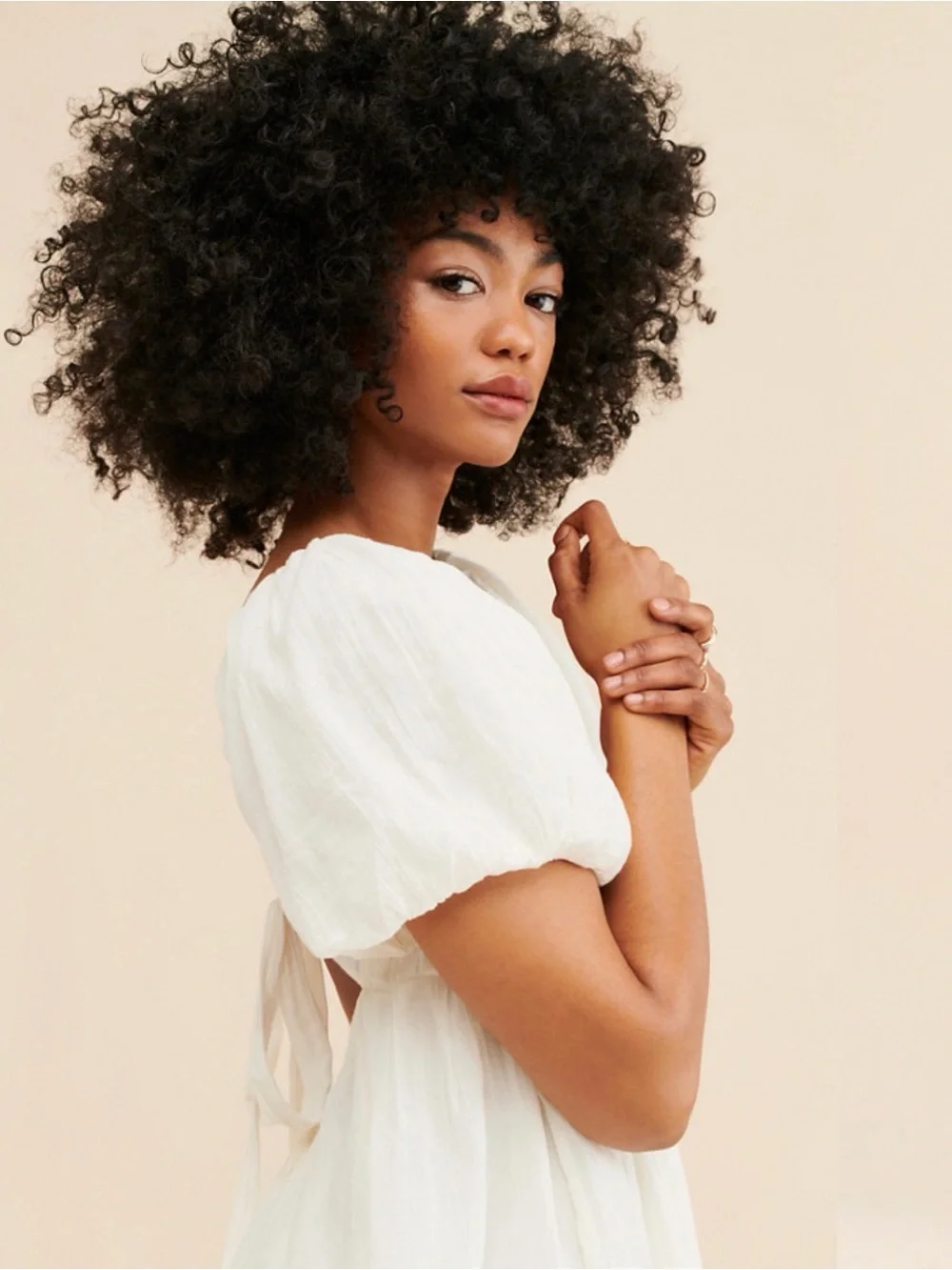 Free People ivory Marina Mini dress - Picture 4 of 7